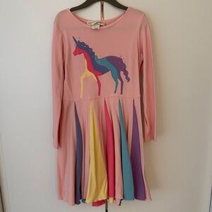 Colorful Unicorn Dress for Kids